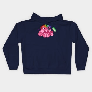 Pride Pretzel Aromantic Kids Hoodie